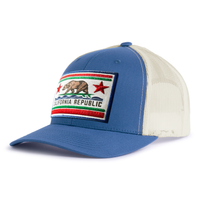 CALIFORNIA BEAR 6-Panel Low-Profile Snapback