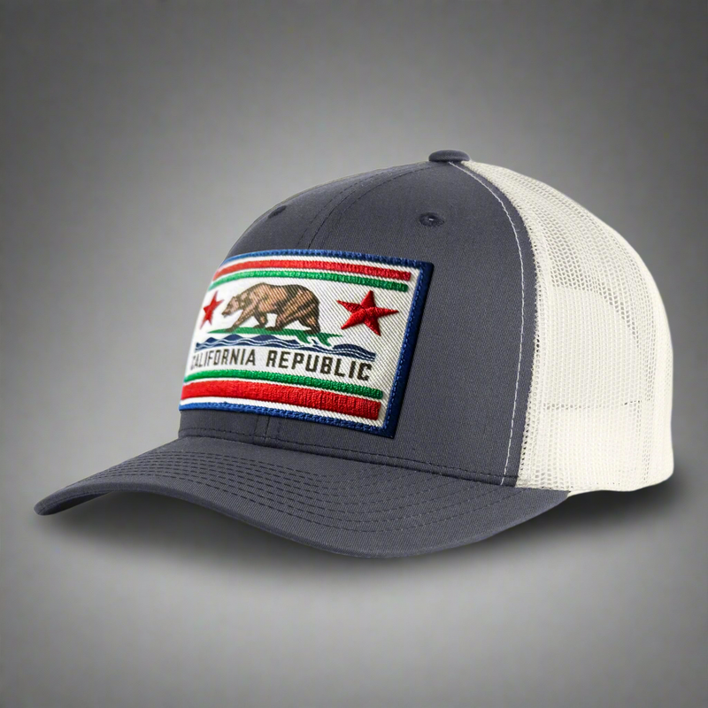 CALIFORNIA BEAR 6-Panel Low-Profile Snapback