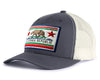 CALIFORNIA BEAR 6-Panel Low-Profile Trucker, Richardson 115 Navy