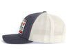 CALIFORNIA BEAR 6-Panel Low-Profile Trucker, Richardson 115 Navy