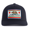 CALIFORNIA BEAR 5-Panel Curved Snapback