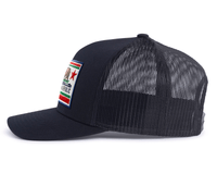 CALIFORNIA BEAR 5-Panel Snapback Black