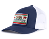 CALIFORNIA BEAR 5-Panel Snapback Navy