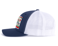 CALIFORNIA BEAR 5-Panel Snapback Navy