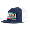 CALIFORNIA BEAR 5-Panel Flat Snapback