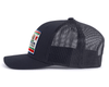 CALIFORNIA BEAR 6-Panel Snapback Black