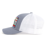 CALIFORNIA BEAR 6-Panel Curved Snapback