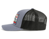 CALIFORNIA BEAR 5-Panel Snapback Grey