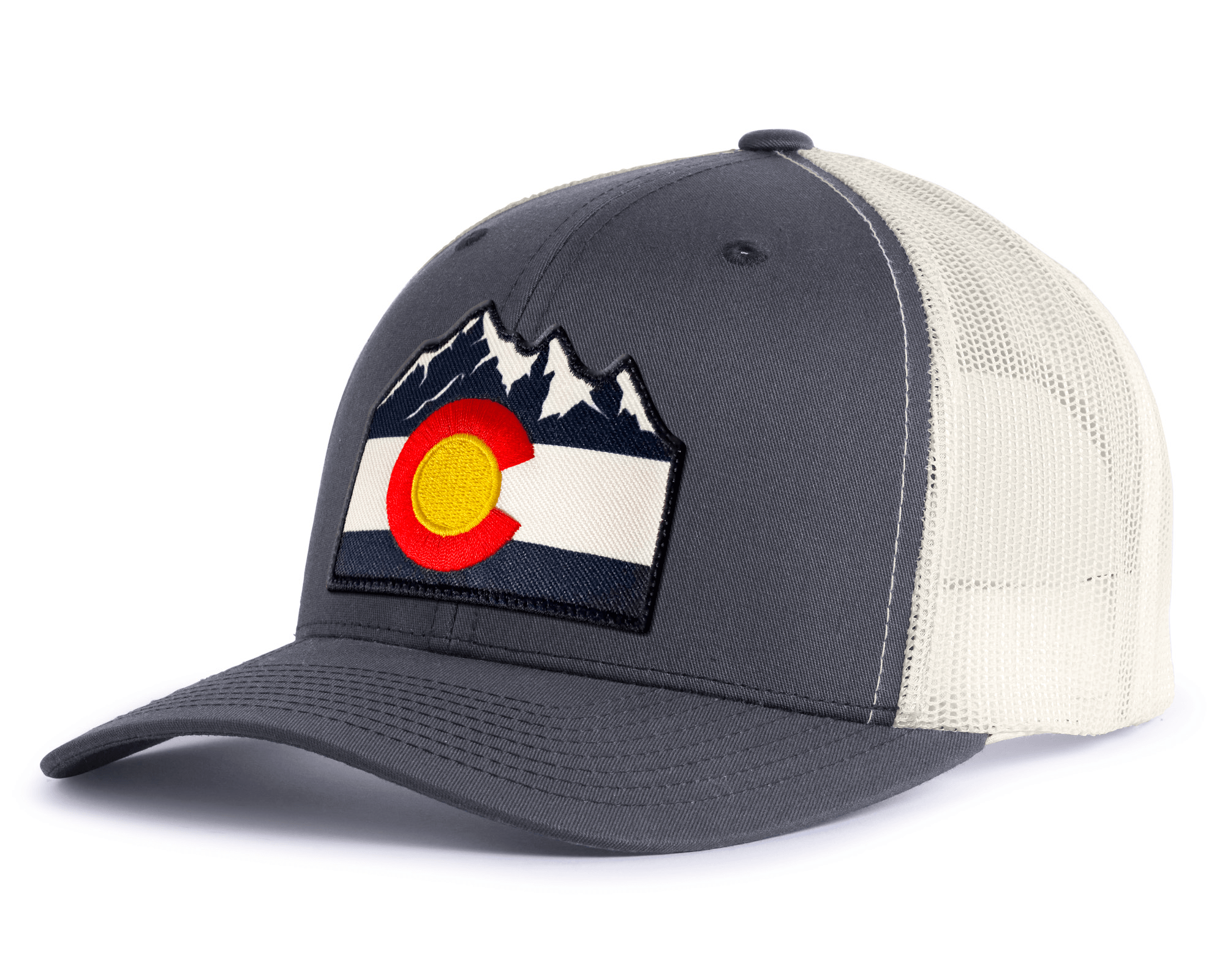 COLORADO MTS 6-Panel Low-Profile Snapback, Richardson 115 Navy