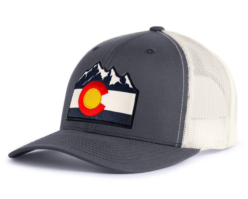 COLORADO MTS 6-Panel Low-Profile Snapback, Richardson 115 Navy