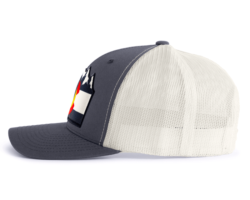 COLORADO MTS 6-Panel Low-Profile Snapback, Richardson 115 Navy