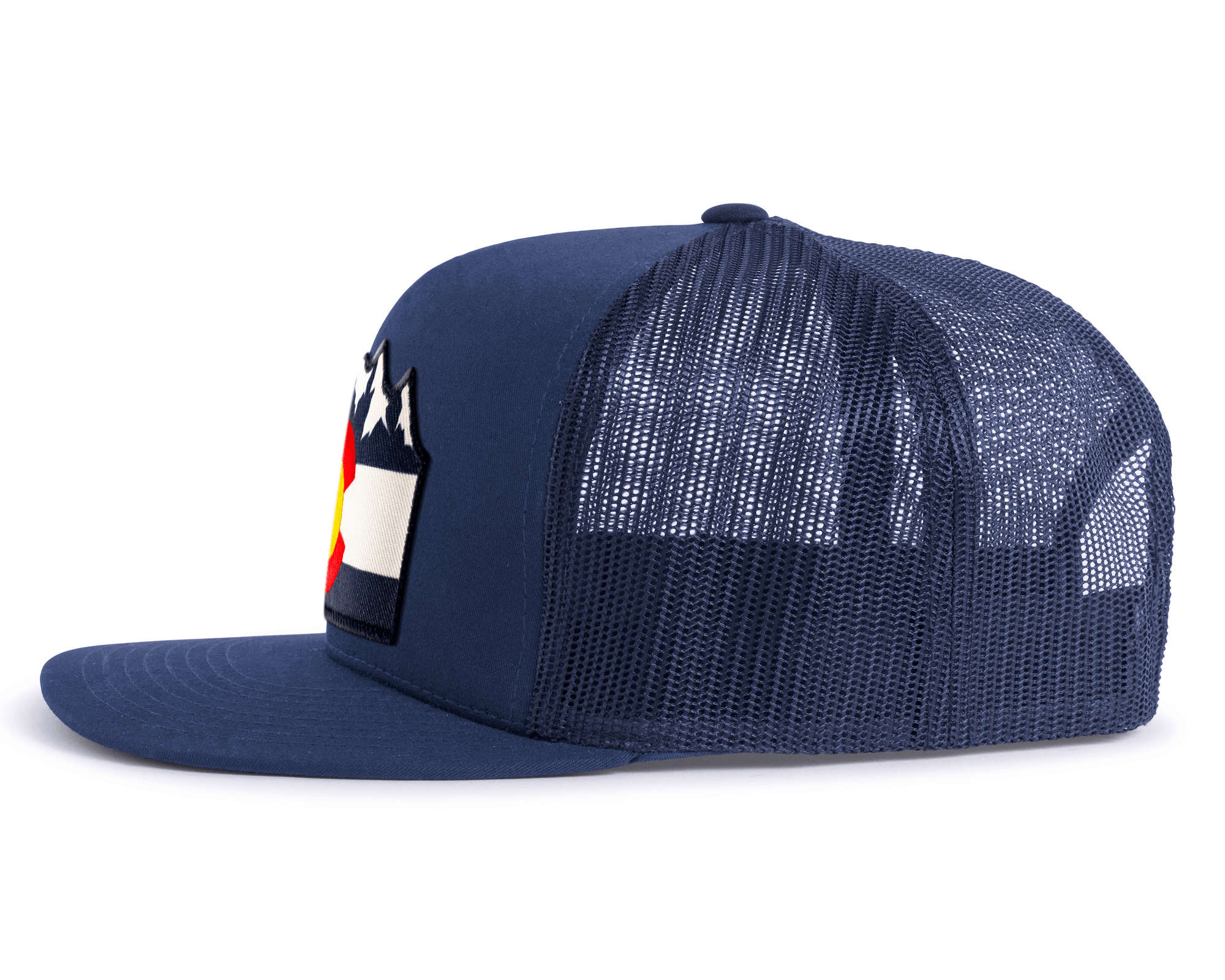 COLORADO MTS 5-Panel Flat Snapback Navy