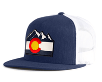COLORADO MTS 5-Panel Flat Snapback Navy