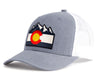 COLORADO MTS 6-Panel Snapback Richardson 112 XL Grey