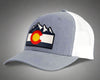 COLORADO MTS 6-Panel Snapback Grey