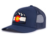 COLORADO MTS 6-Panel Snapback Richardson 112 XL Navy
