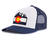 COLORADO MTS 6-Panel Snapback, Richardson 112 White