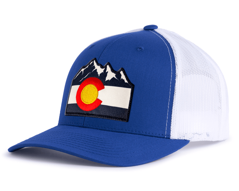 COLORADO MTS 6-Panel Snapback Blue