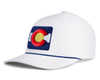 COLORADO BADGE 5-Panel Rope Hat, Richardson 112 White