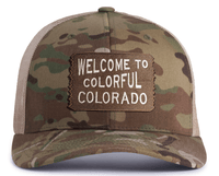 COLORFUL COLORADO 6-Panel Camo Hat
