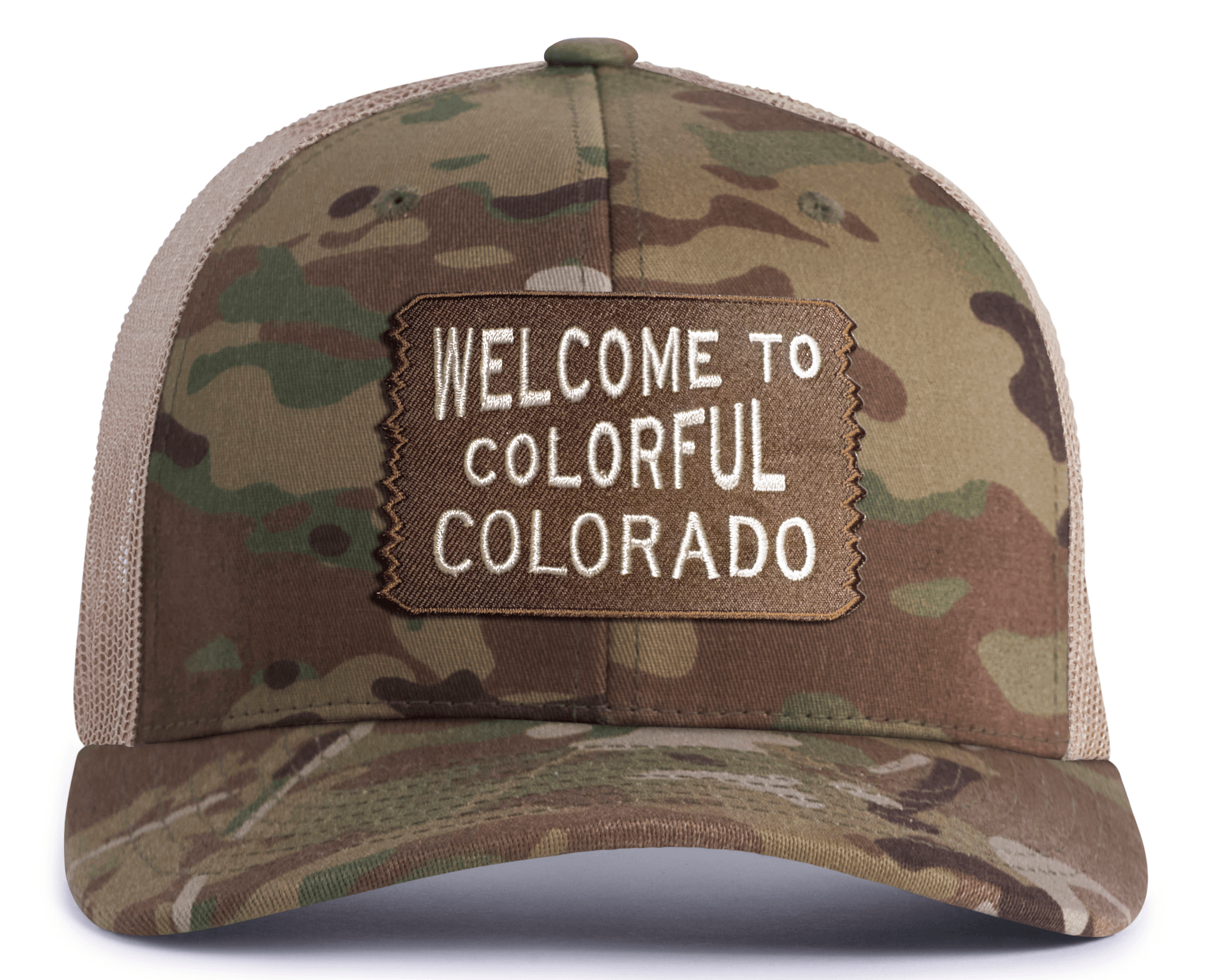 COLORFUL COLORADO 6-Panel Camo Hat