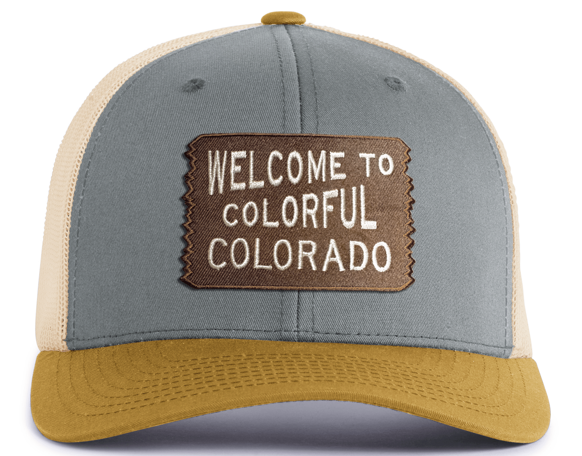 COLORFUL COLORADO 6-Panel Low-Profile Trucker, Richardson 115