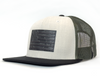 CAMO FLAG PVC 6-Panel Flat Snapback Grey Loden