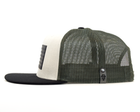 CAMO FLAG PVC 6-Panel Flat Snapback Grey Loden