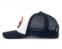 COLORADO PEAKS 6-Panel Snapback, Richardson 112 White Navy