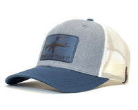 COME AND GET IT 6-Panel Curved Snapback, Richardson 112 Grey