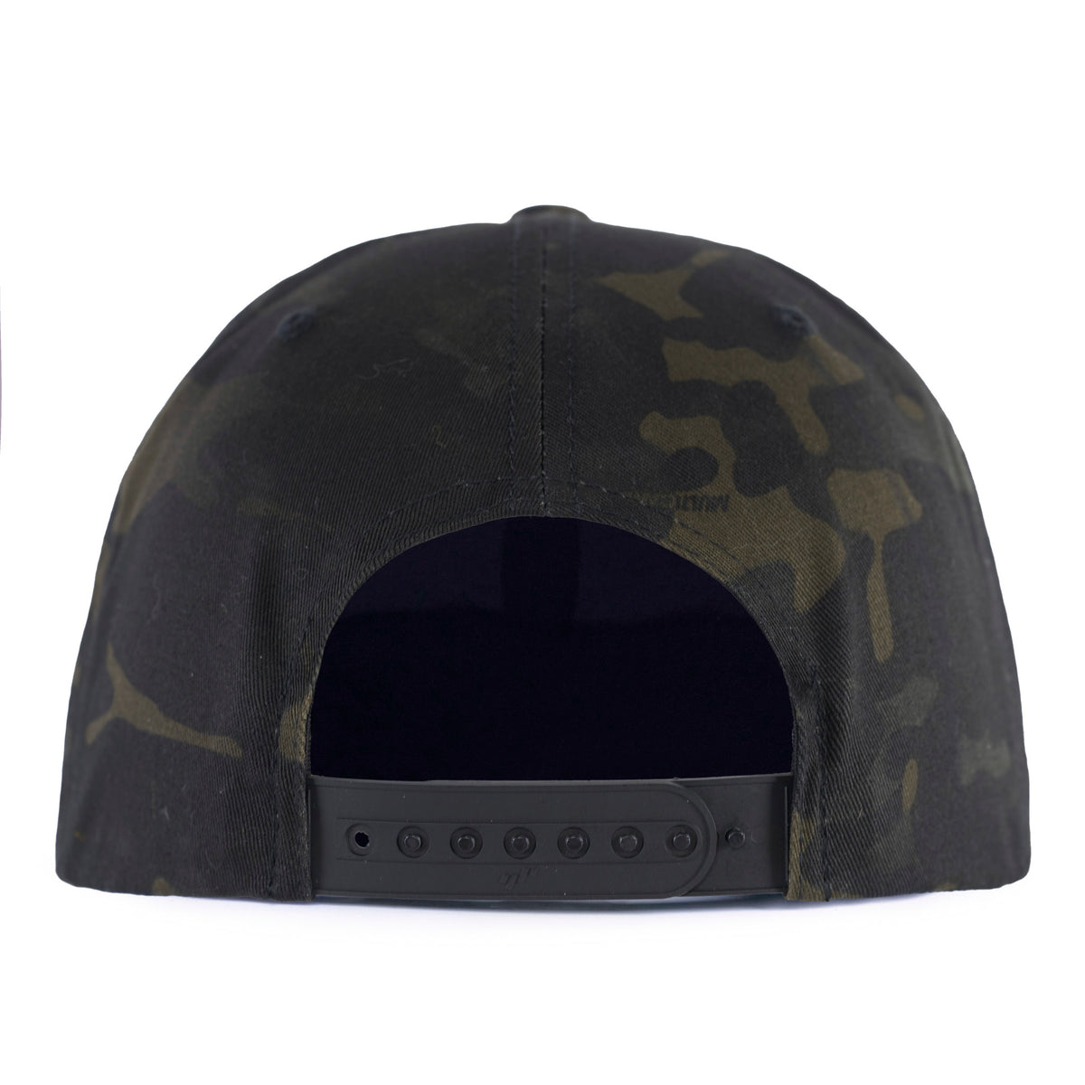 USA FLAG 6-Panel Flat Black Camo - Tailgate Hats