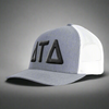 DELTA TAU DELTA 5-Panel Frat Hat Grey