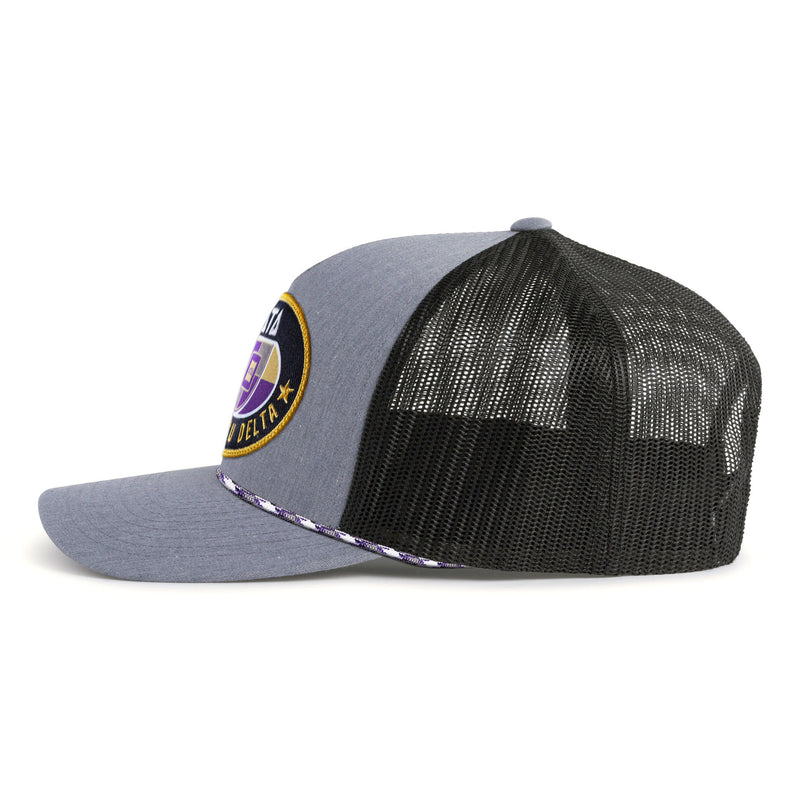 DELTA TAU DELTA 5-Panel Curved Rope Hat