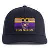 DELTS EMBLEM 5-Panel Curved Black - Tailgate Hats