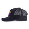 DELTS EMBLEM 5-Panel Curved Black - Tailgate Hats