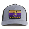 DELTS EMBLEM 5-Panel Curved Grey/Black - Tailgate Hats