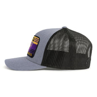 DELTS EMBLEM 5-Panel Curved Grey/Black - Tailgate Hats