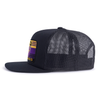 DELTA TAU DELTA 5-Panel Flat Camo Hat Black