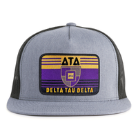 DELTS EMBLEM 5-Panel Flat Grey/Black - Tailgate Hats