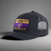 DELTA TAU DELTA 6-Panel Frat Rush Hat Black