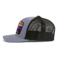 DELTS EMBLEM 6-Panel Curved Grey/Black - Tailgate Hats