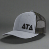 DELTA TAU DELTA 6-Panel Frat Hat Grey