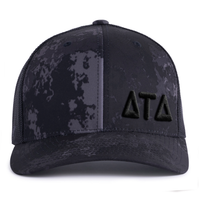 DELTA TAU DELTA 6-Panel Curved Veil Camo Hat