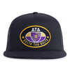 DELTS BADGE 5-Panel Flat Black - Tailgate Hats