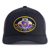 DELTS BADGE 6-Panel Curved Black - Tailgate Hats