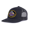 DELTS BADGE 6-Panel Curved Black - Tailgate Hats