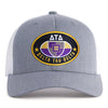 DELTA TAU DELTA 6-Panel Frat Rush Hat Grey