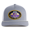 DELTA TAU DELTA 5-Panel Rope Hat, Richardson 112 Grey