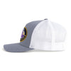 KAPPA SIG EMBLEM 5-Panel Curved Grey/White - Tailgate Hats