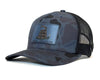 DON'T TREAD ON ME 5-Panel Curved Camo Hat, Richardson 112PFP Blue